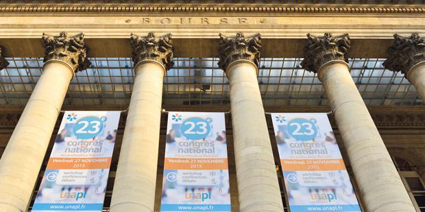 Le 23e congrès de l’Union nationale des professions libérales (Unapl) au palais Brongniart